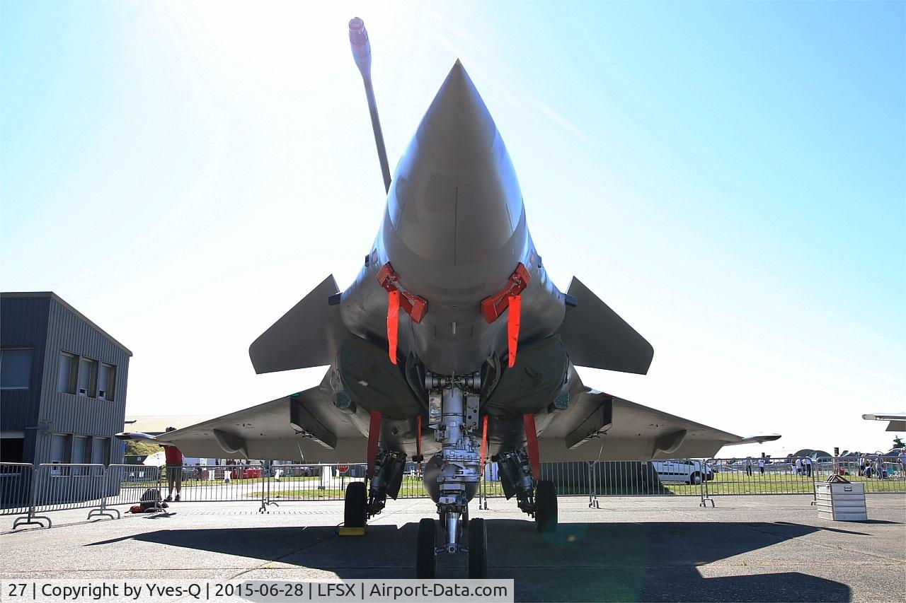 27, 2011 Dassault Rafale M C/N 27, Dassault Rafale M, Static display, Luxeuil-St Sauveur Air Base 116 (LFSX) Open day 2015