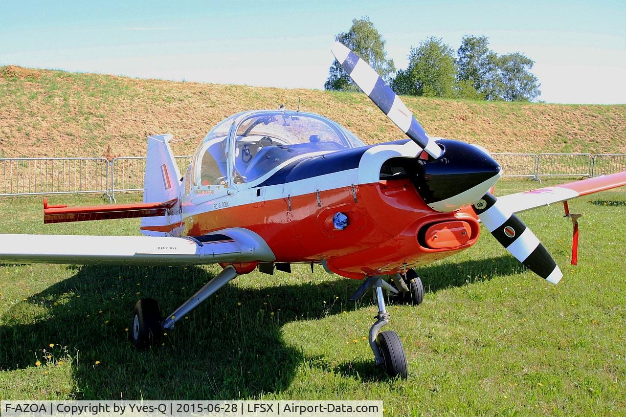 F-AZOA, 1975 Scottish Aviation Bulldog T.1 C/N BH.120/334, Scottish Aviation Bulldog T.1, Static display, Luxeuil-St Sauveur Air Base 116(LFSX) Open day 2015