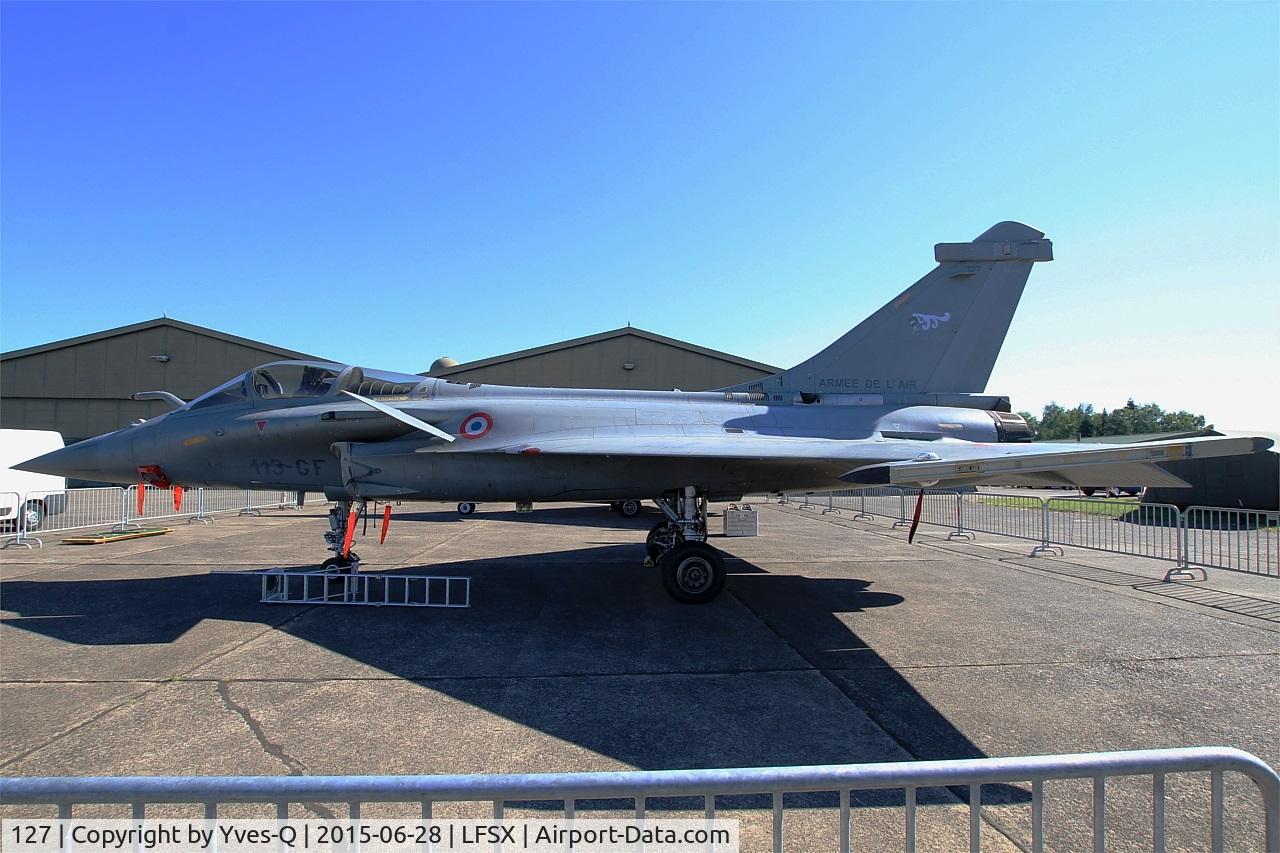127, Dassault Rafale C C/N 127, Dassault Rafale C (113-GF), Static display, Luxeuil-St Sauveur Air Base 116(LFSX) Open day 2015