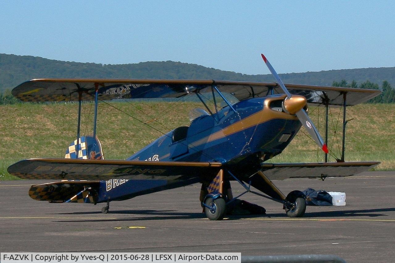 F-AZVK, 1935 Bucker Bu-131 Jungmann C/N 27, Bücker Bu 131B Jungmann, Static display, Luxeuil-St Sauveur Air Base 116 (LFSX) Open day 2015