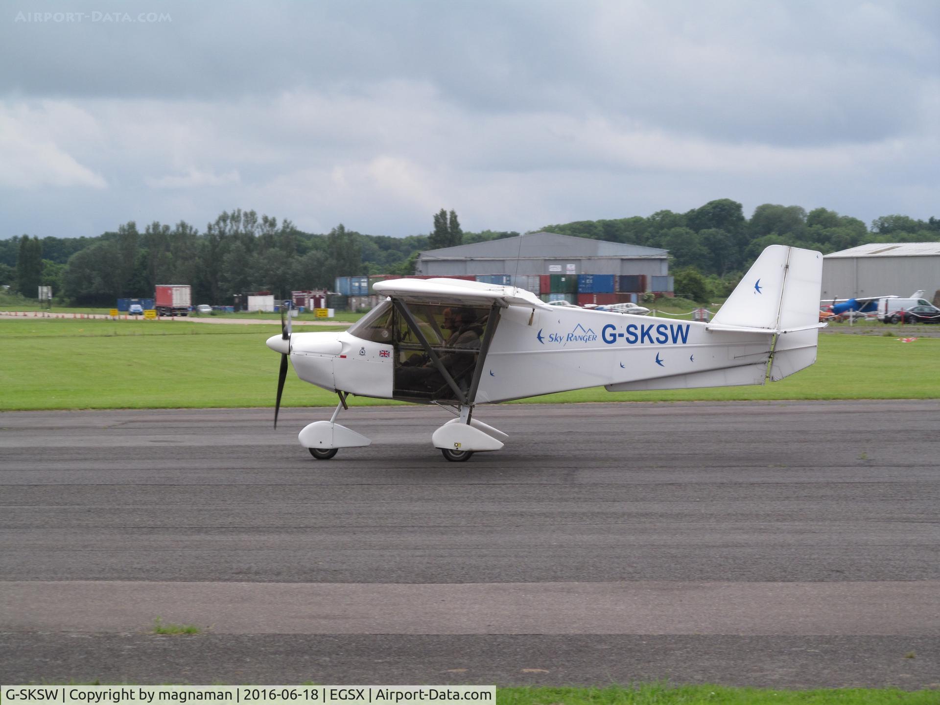 G-SKSW, 2007 Skyranger Swift 912S(1) C/N BMAA/HB/553, nice little one