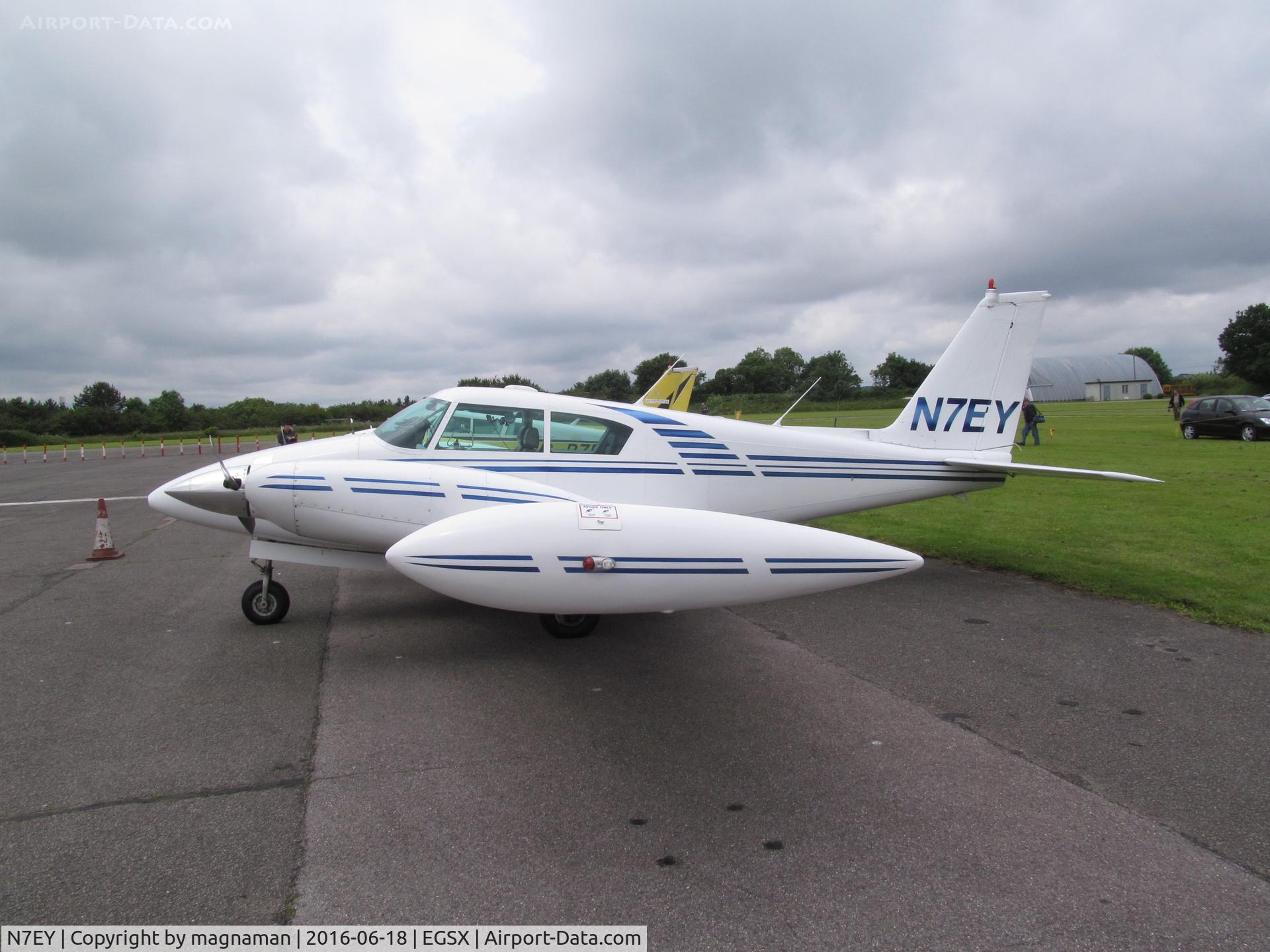 N7EY, 1964 Piper PA-30-160 Twin Comanche Twin Comanche C/N 30-571, at fly in at NW