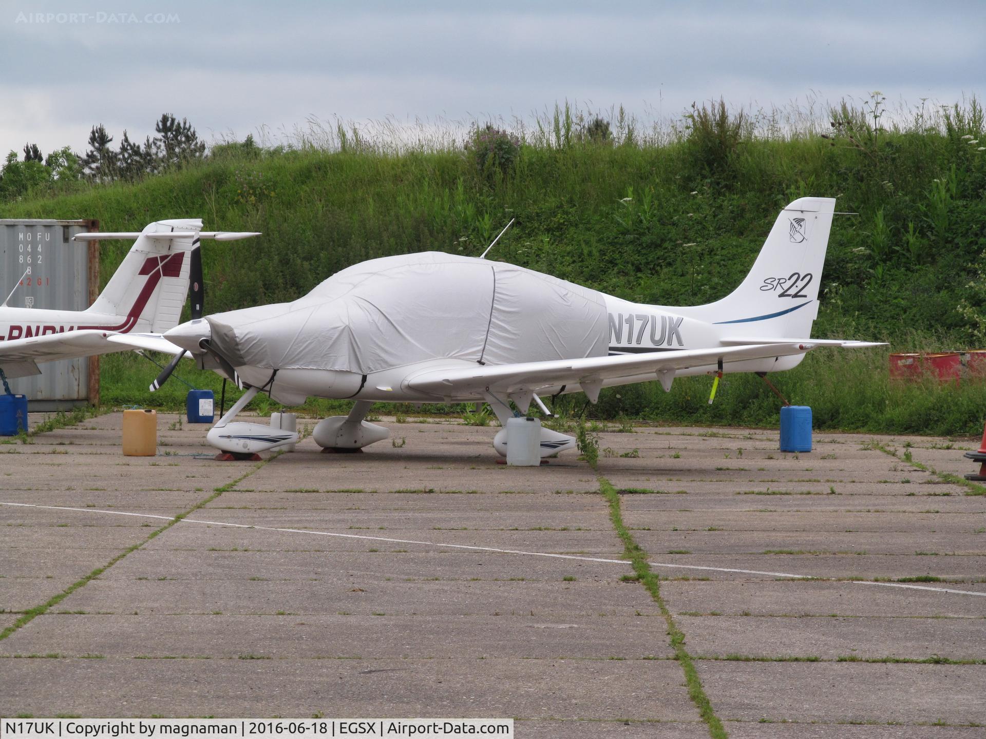 N17UK, 2002 Cirrus SR22 C/N 200, based at NW