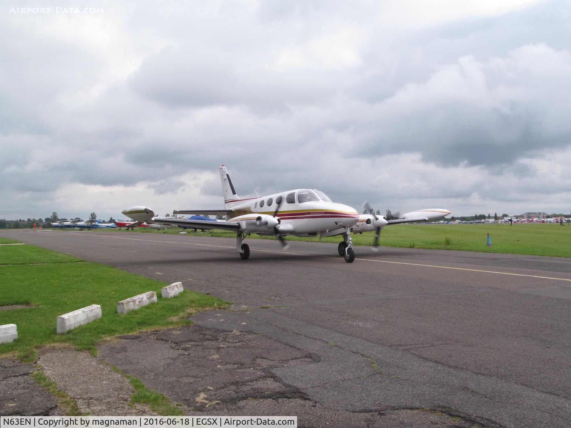 N63EN, 1972 Cessna 340 C/N 340-0063, just arrived