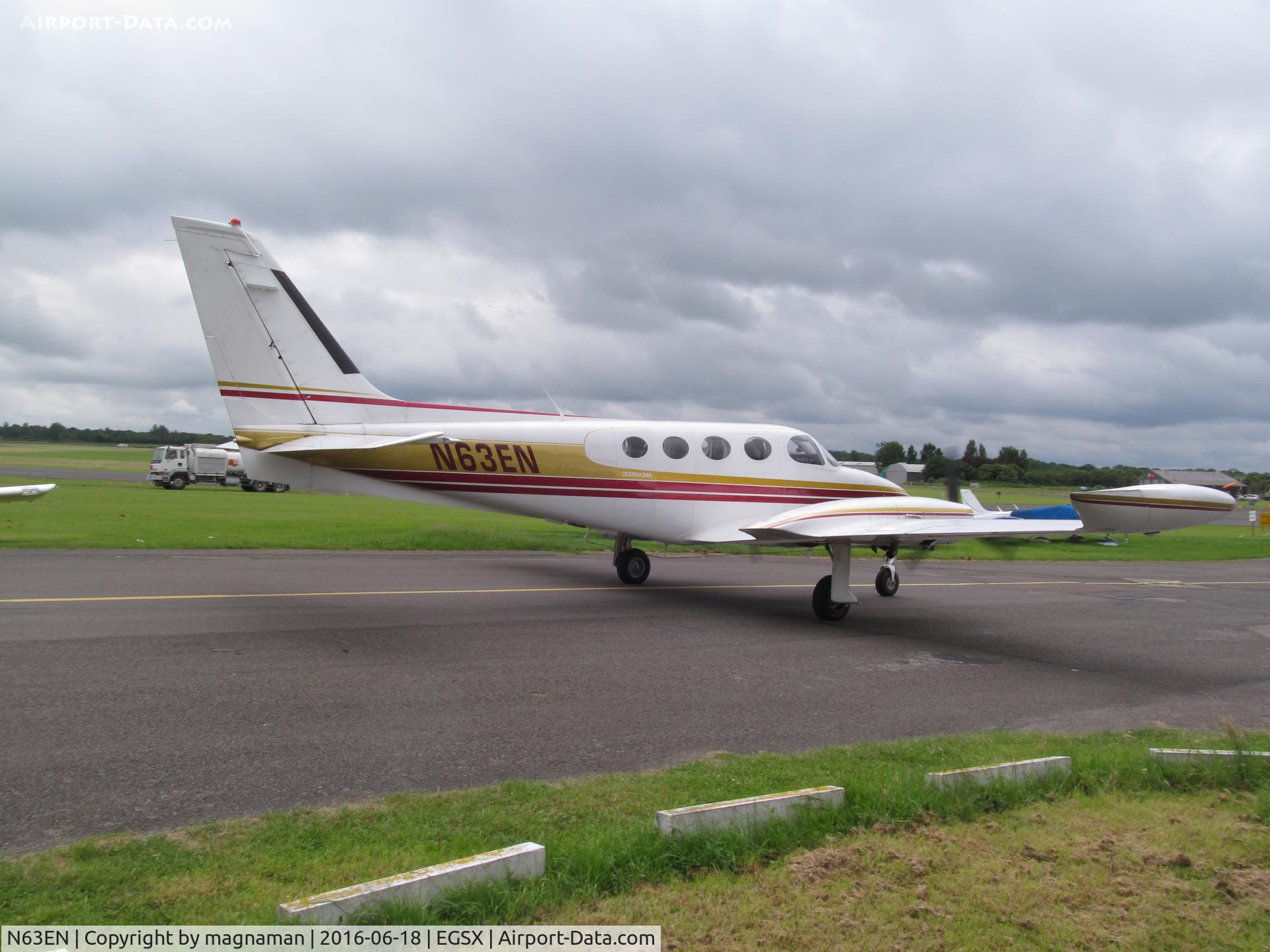 N63EN, 1972 Cessna 340 C/N 340-0063, nice old Cessna twin
