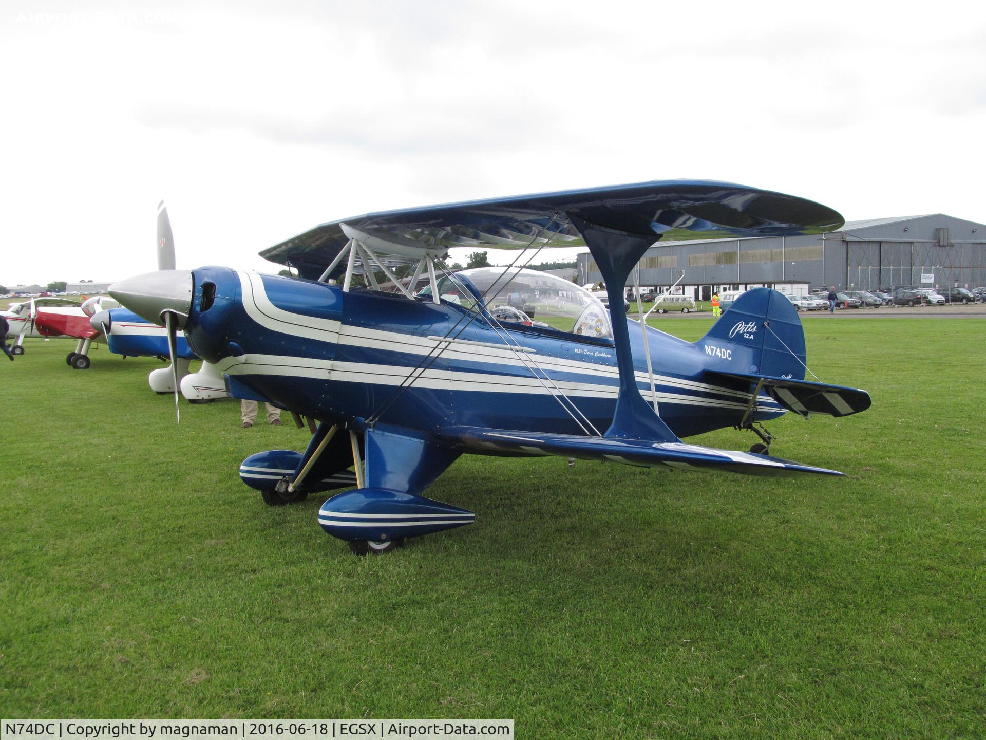 N74DC, 1980 Aerotek Pitts S-2A Special C/N 2228, love these pitts