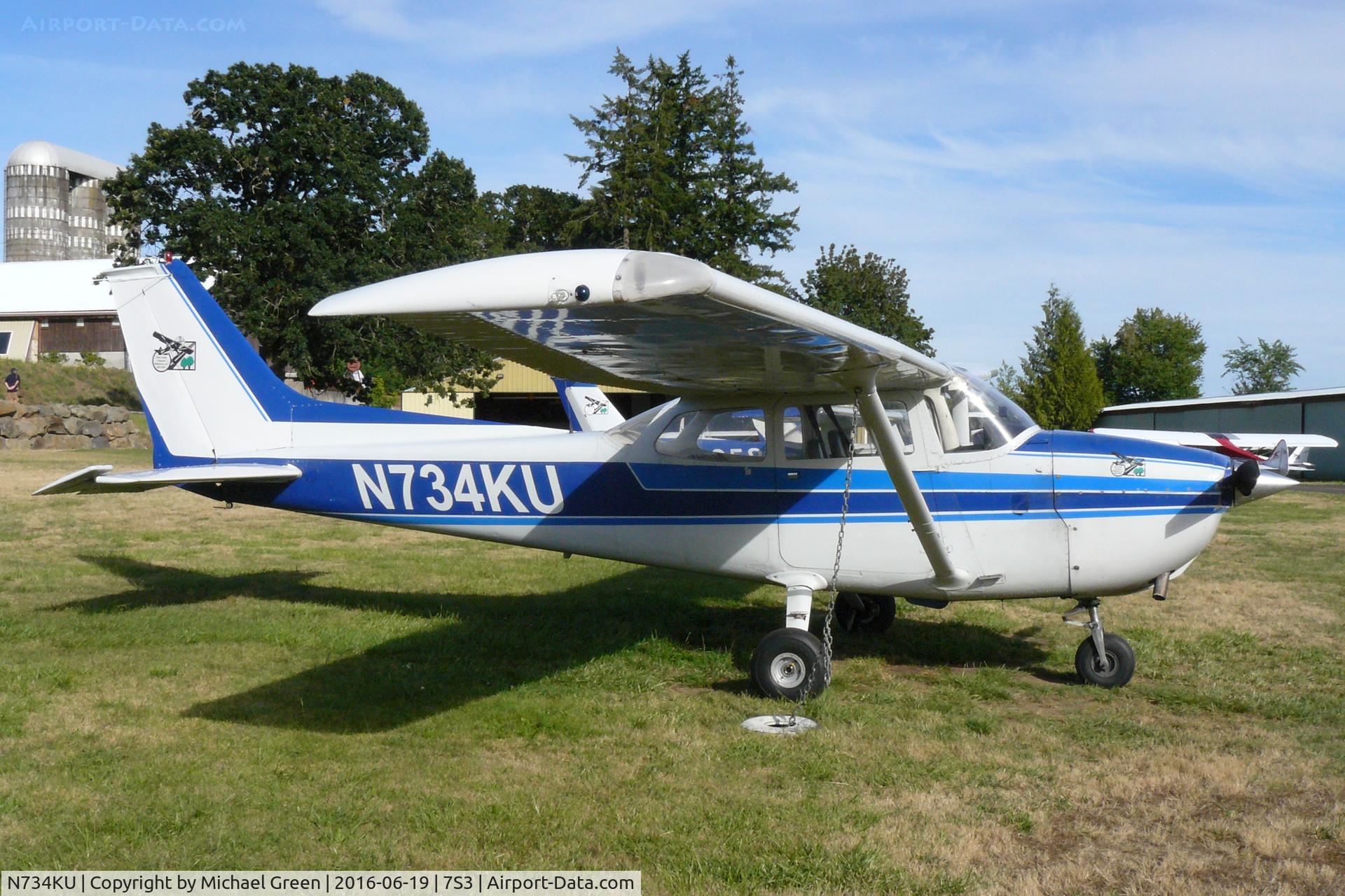 N734KU, 1977 Cessna 172N C/N 17268921, N734KU