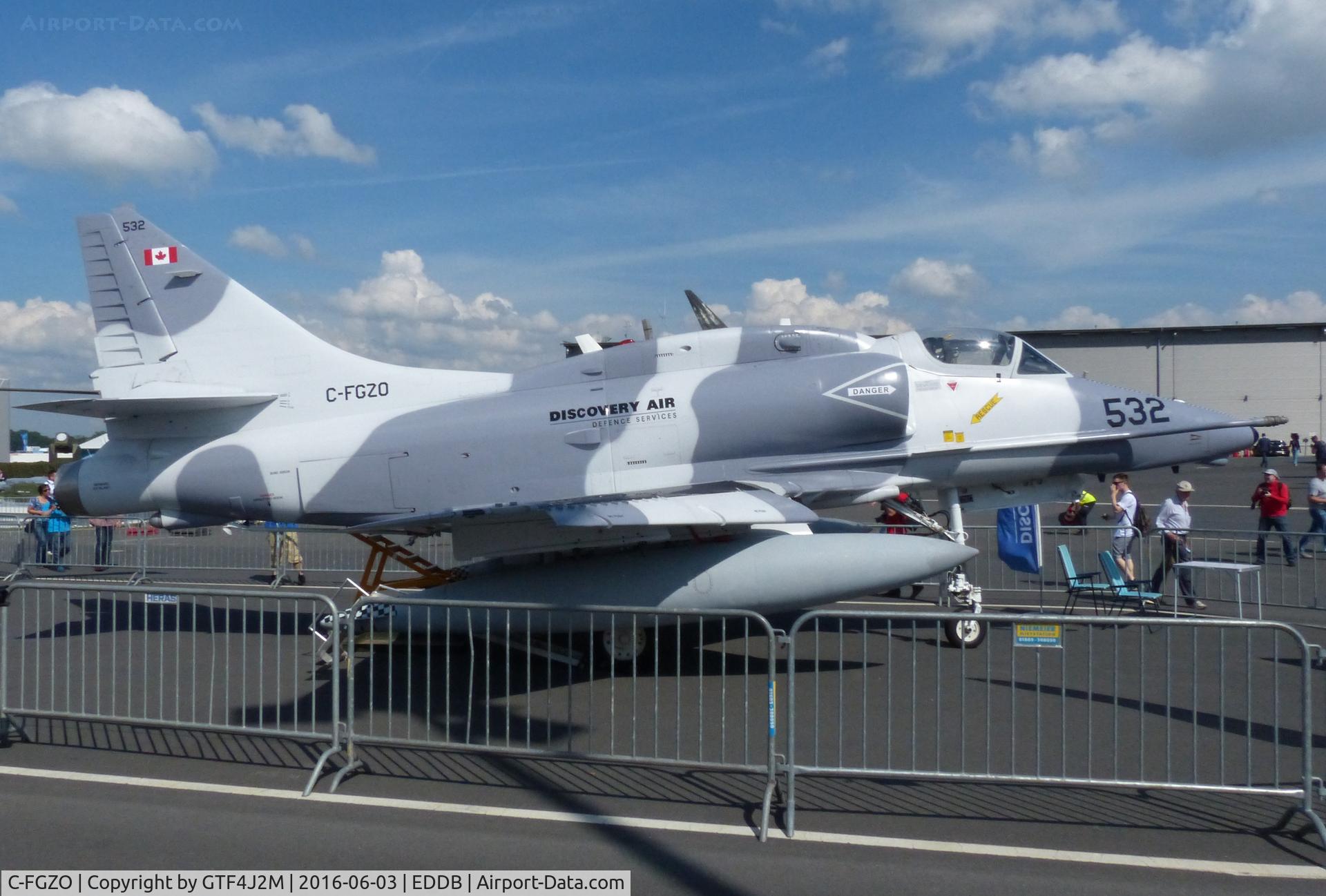 C-FGZO, 1976 Douglas A-4N Skyhawk C/N 14532, C-FGZO displayed at ILA 2016
