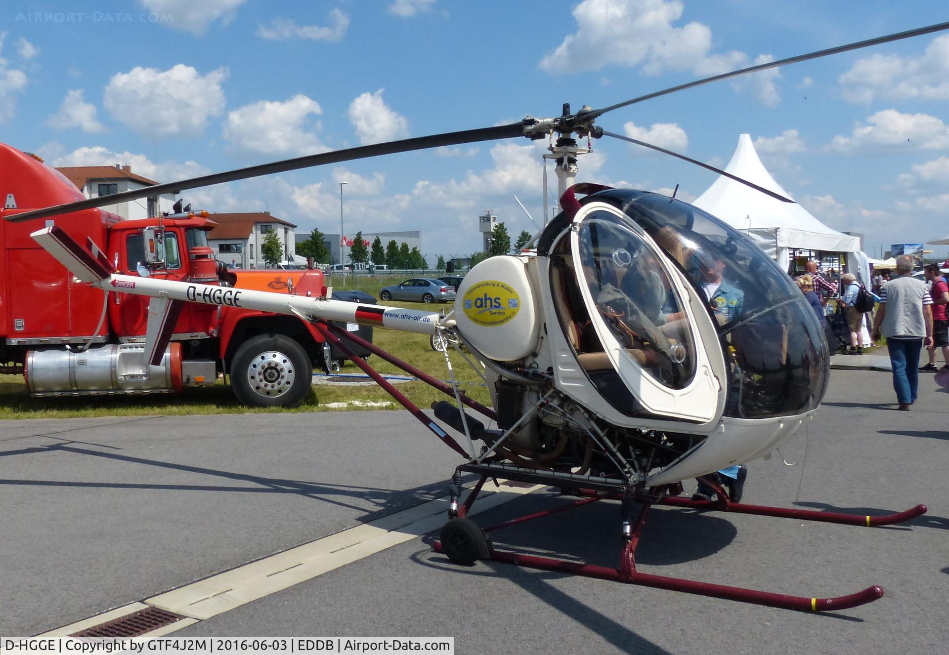 D-HGGE, Hughes 269C C/N 126-0567, D-HGGE displayed at ILA 2016