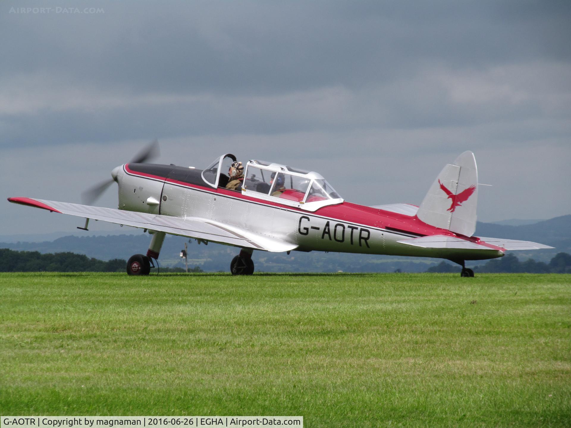G-AOTR, 1950 De Havilland DHC-1 Chipmunk 22 C/N C1/0045, based munk