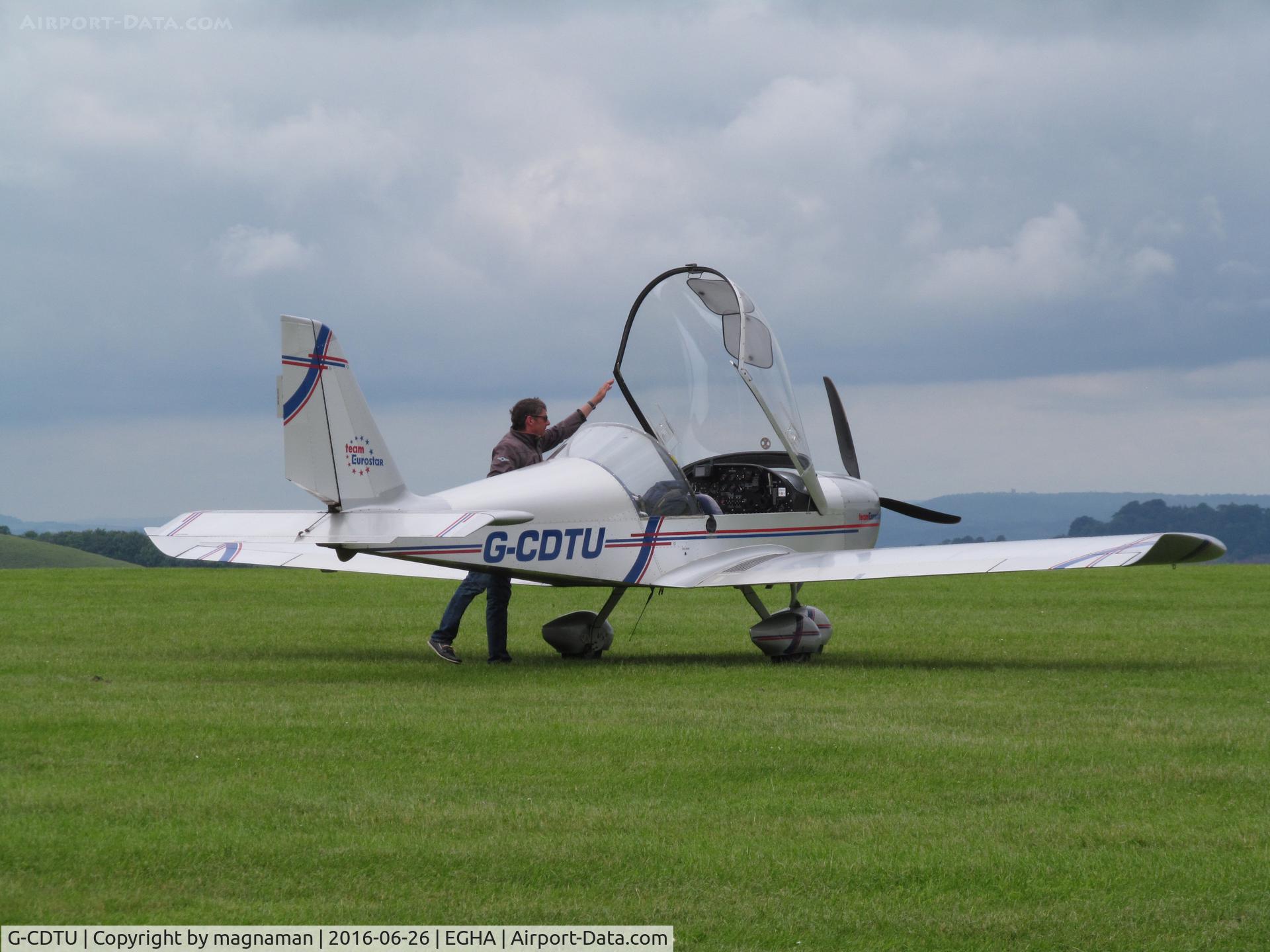 G-CDTU, 2005 Cosmik EV-97 TeamEurostar UK C/N 2522, my first one of these