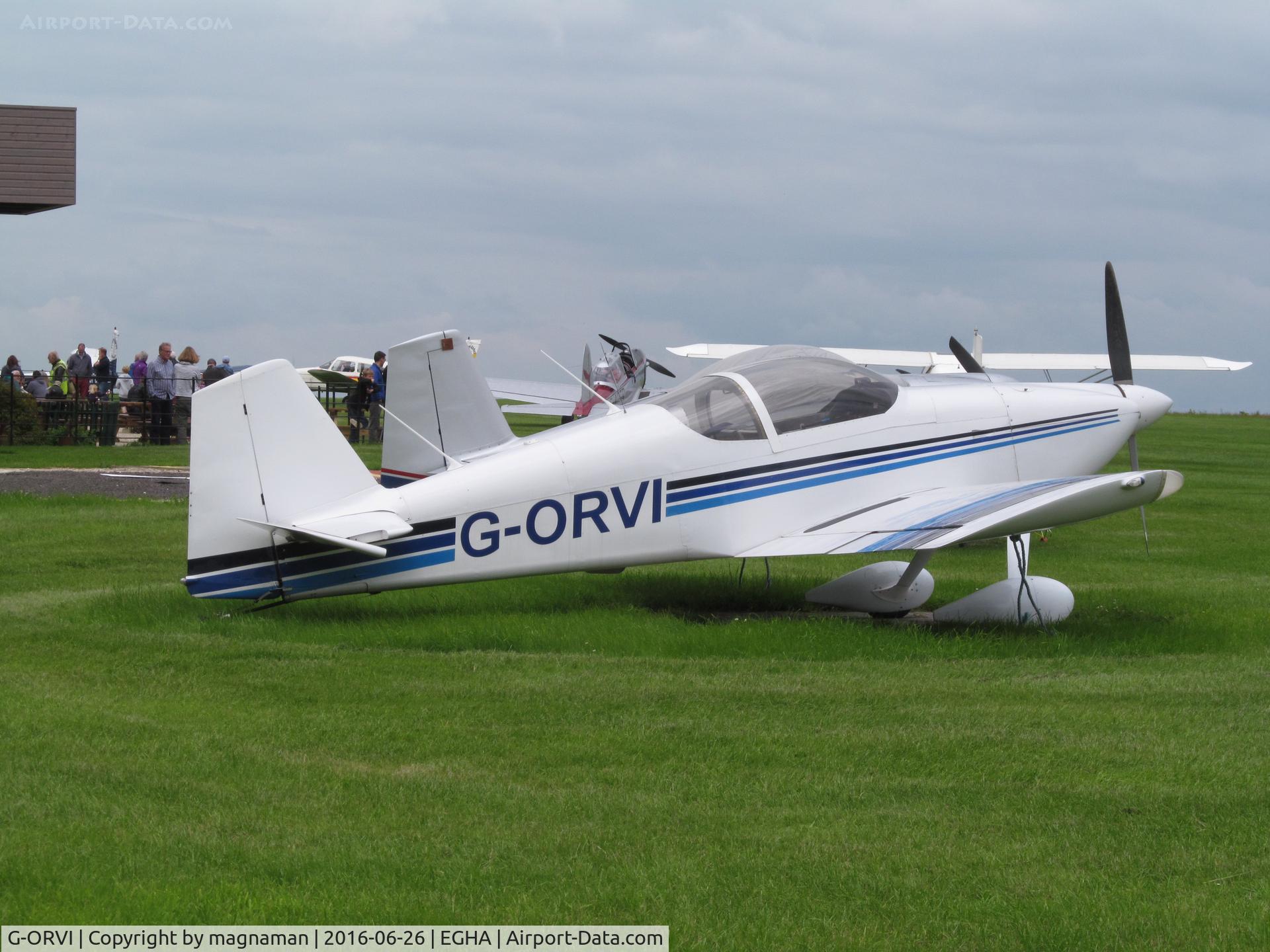 G-ORVI, 1996 Vans RV-6 C/N 20036, vans are good