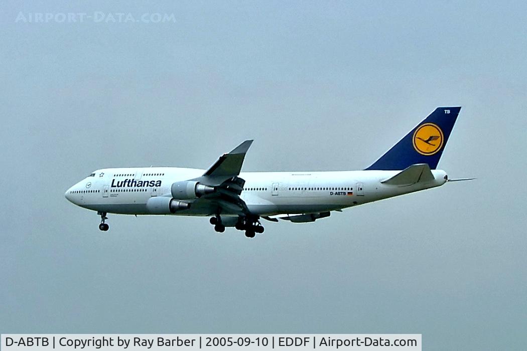 D-ABTB, 1989 Boeing 747-430M C/N 24286, Boeing 747-430M (24286] (Lufthansa) Frankfurt~D 10/09/2005