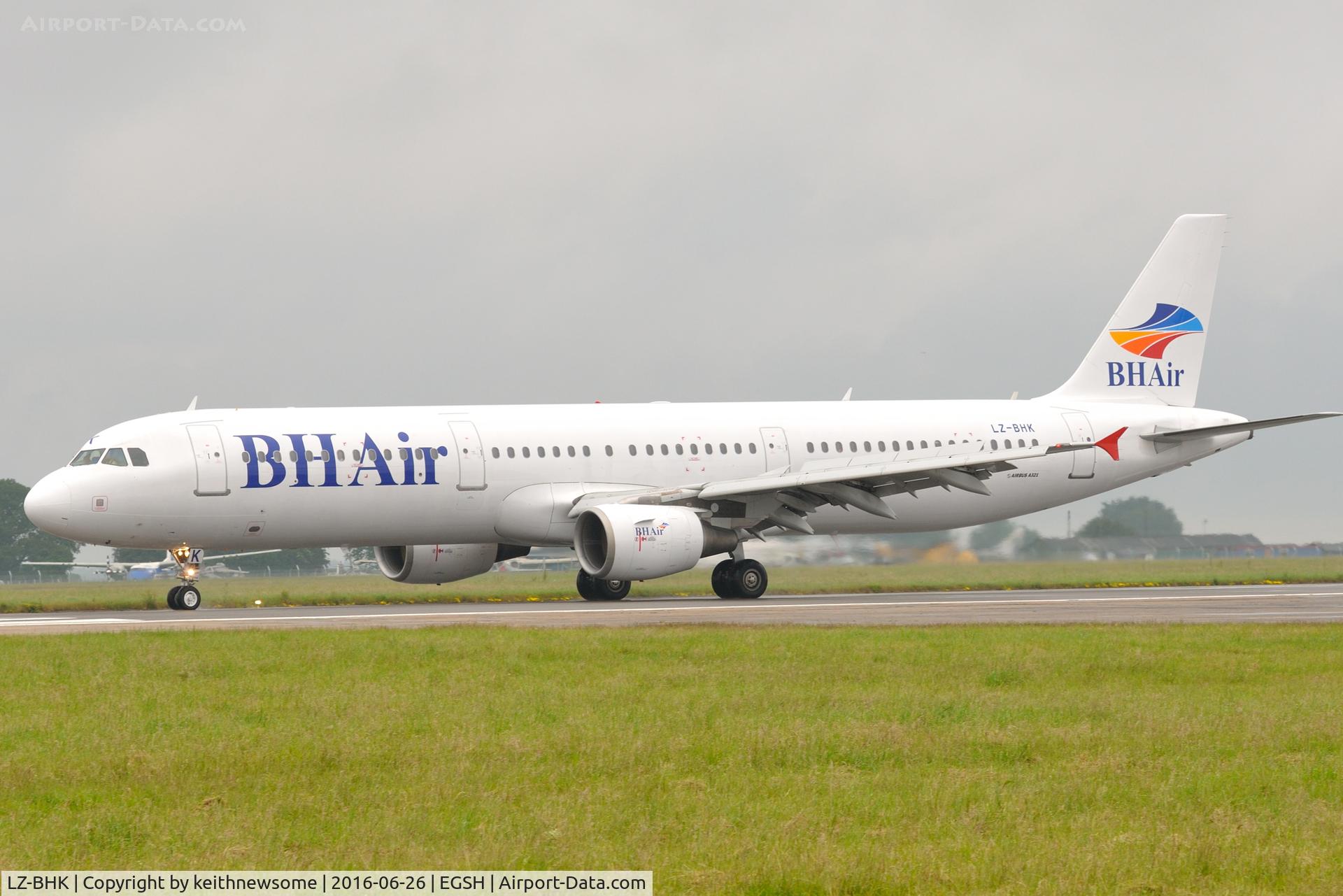 LZ-BHK, 2001 Airbus A321-211 C/N 1554, First Visit.