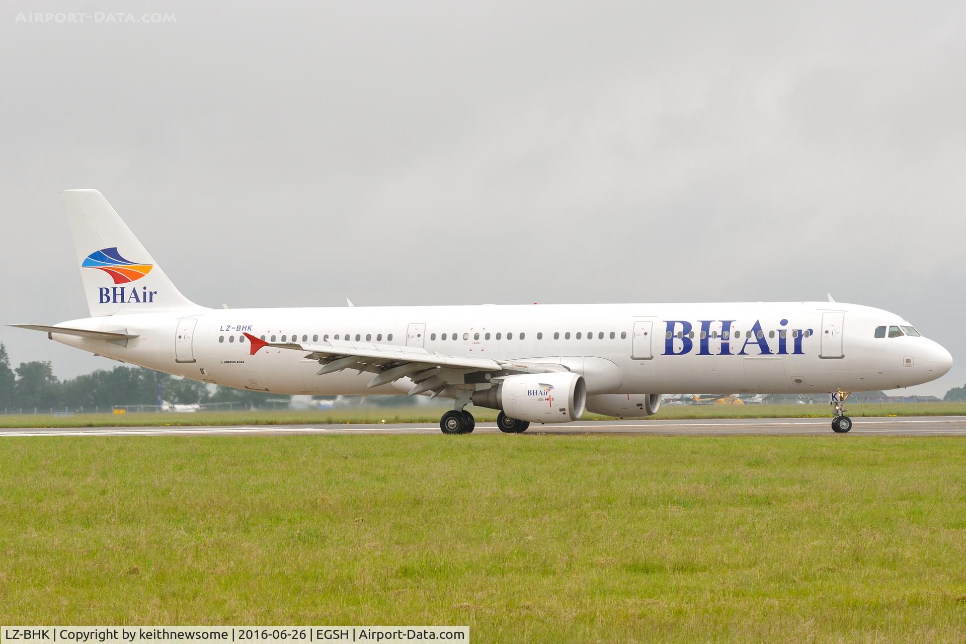 LZ-BHK, 2001 Airbus A321-211 C/N 1554, First Visit.