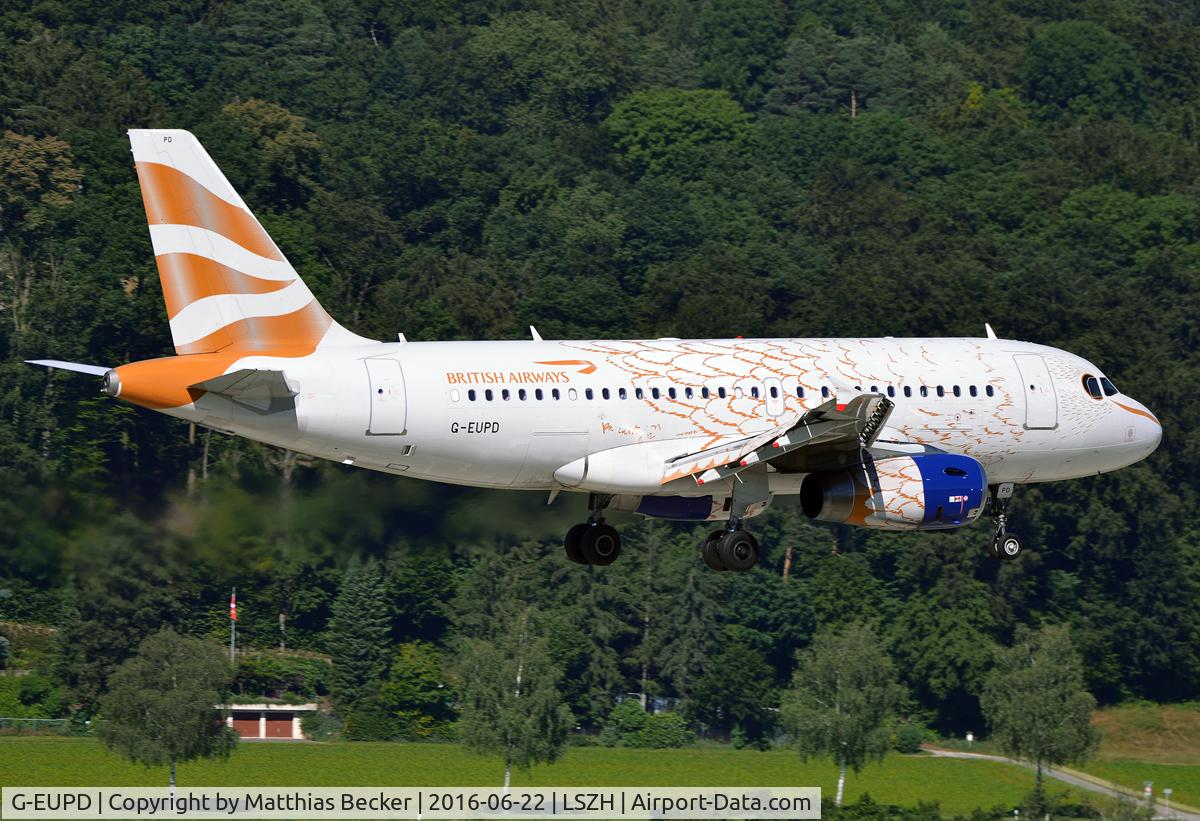 G-EUPD, 1999 Airbus A319-131 C/N 1142, G-EUPD