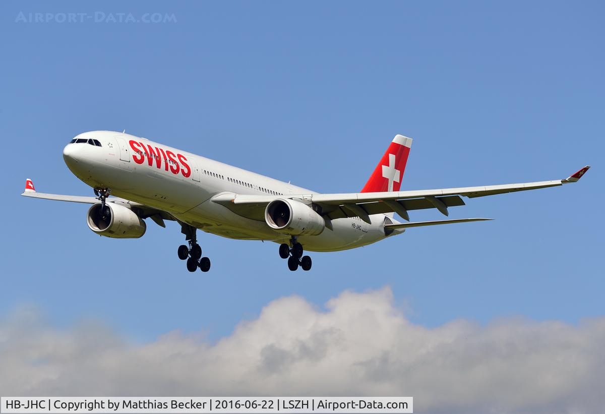HB-JHC, 2009 Airbus A330-343X C/N 1029, HB-JHC