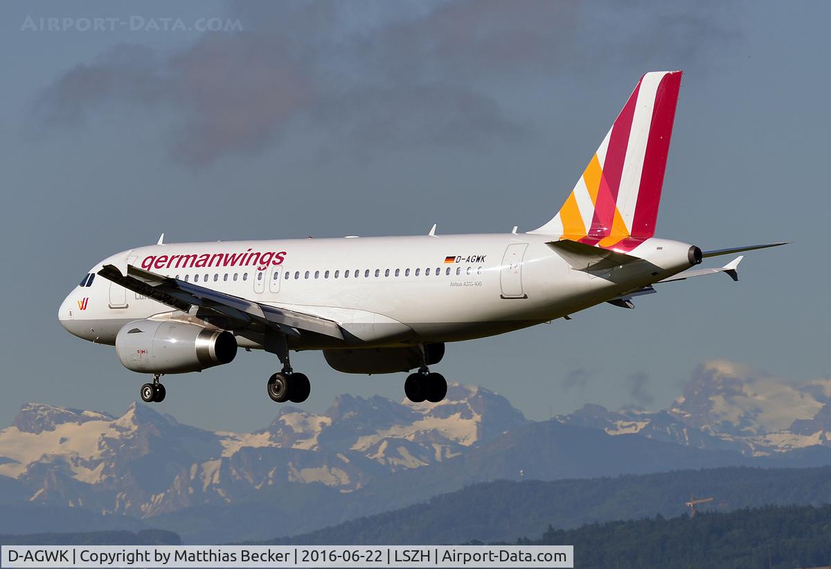 D-AGWK, 2008 Airbus A319-132 C/N 3500, D-AGWK