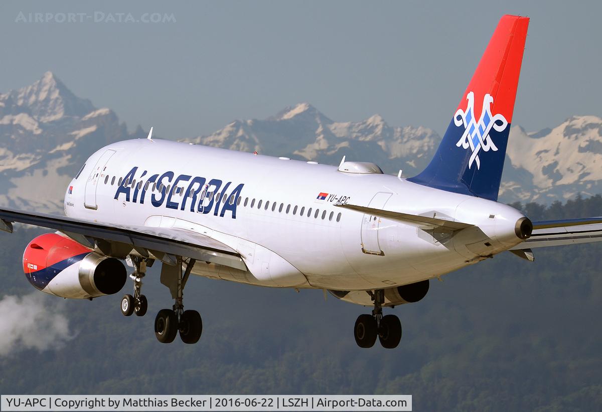 YU-APC, 2005 Airbus A319-132 C/N 2621, YU-APC