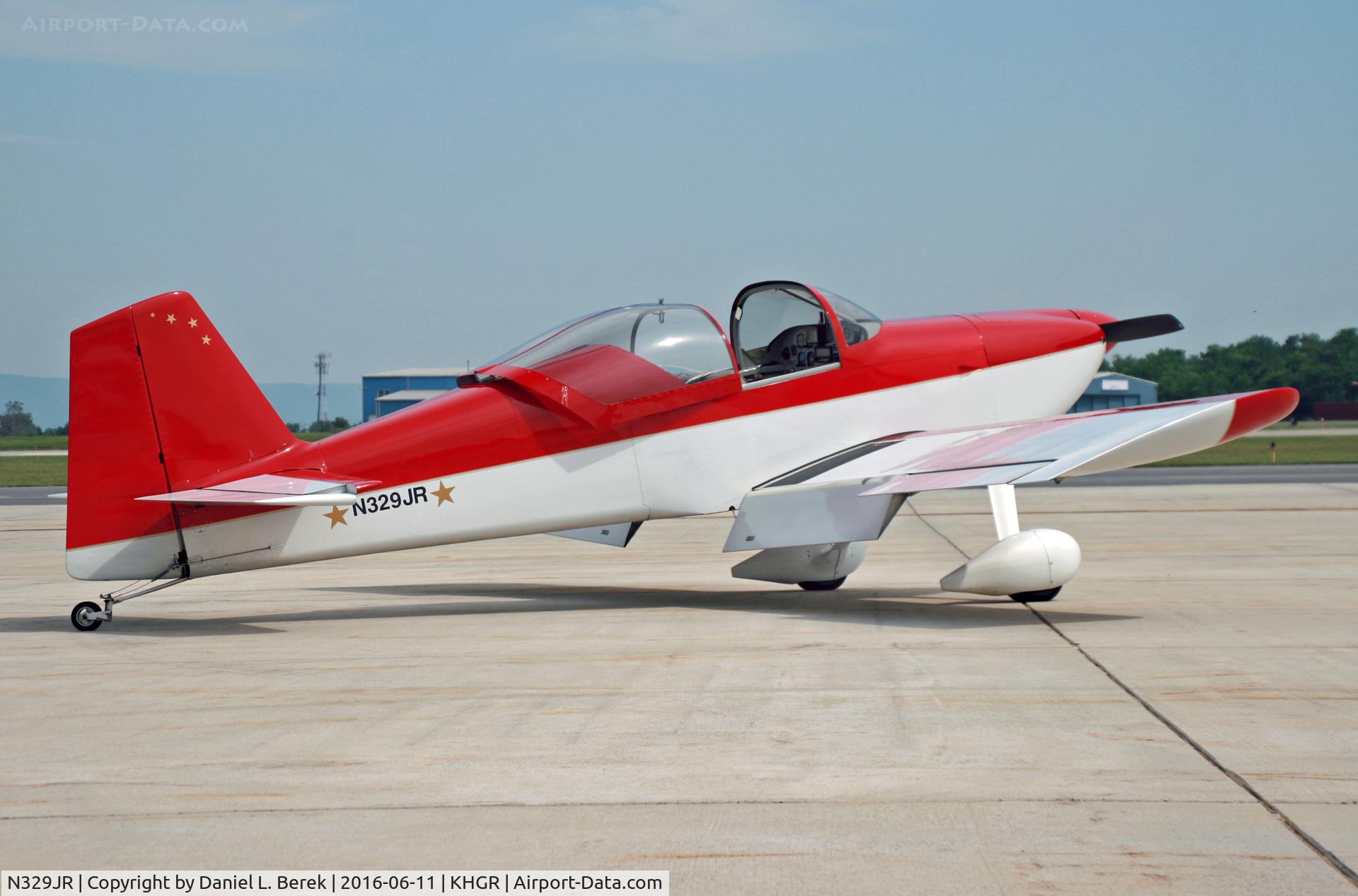 N329JR, 2003 Vans RV-6 C/N 23344, A very nice Vans RV-6 at Hagerstown.