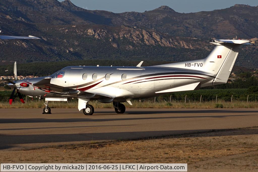 HB-FVO, 2011 Pilatus PC-12/47E C/N 1269, Parked