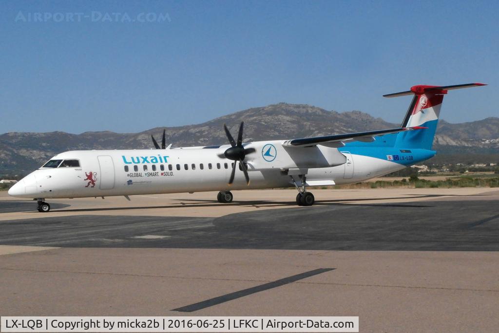 LX-LQB, 2015 De Havilland Canada DHC-8-402Q Dash 8 C/N 4512, Taxiing