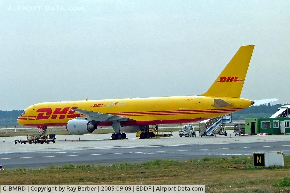 G-BMRD, 1988 Boeing 757-236/SF C/N 24073, Boeing 757-236SF [24073] (DHL) Frankfurt~D 09/09/2005