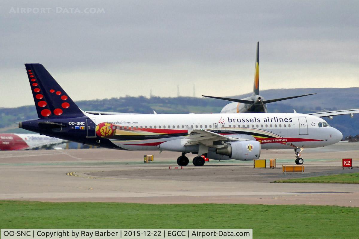 OO-SNC, 2002 Airbus A320-214 C/N 1797, Airbus A320-214 [1797] (Brussels Airlines) Manchester-Ringway~G 22/12/2015