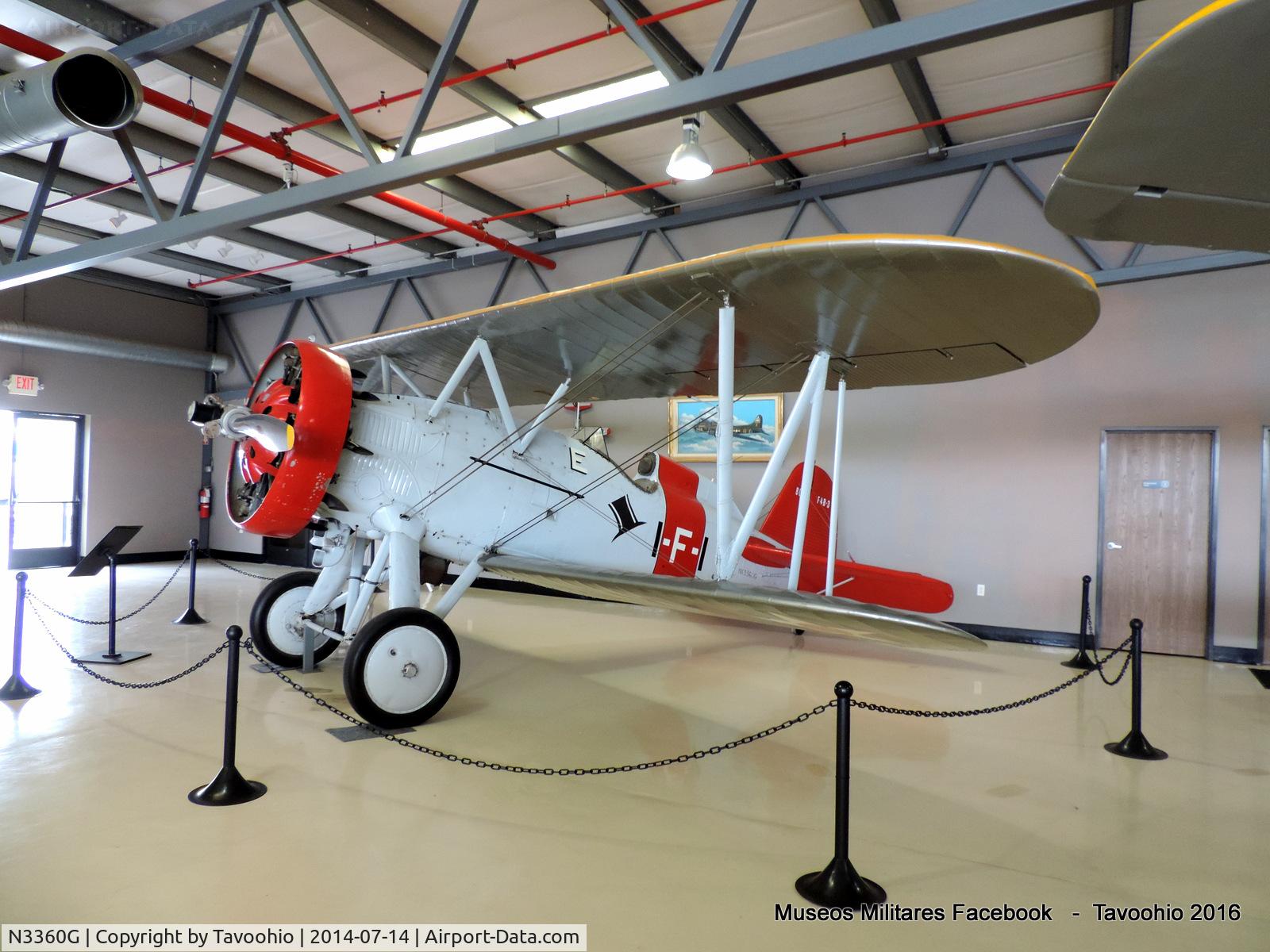 N3360G, 1932 Boeing P-12E C/N 32-17, Boeing P-12E