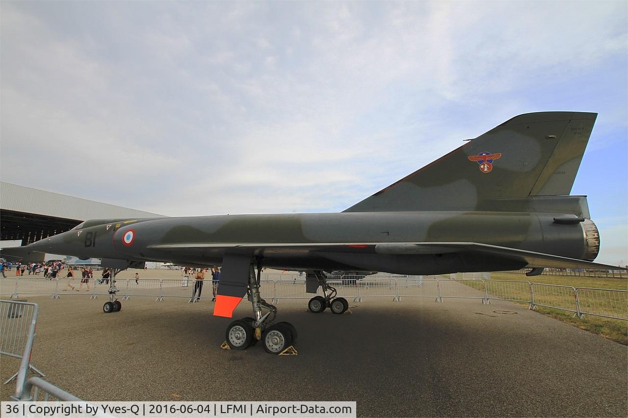 36, Dassault Mirage IVP C/N 36, Dassault Mirage IVP, Preserved at Istres-Le Tubé Air Base 125 (LFMI-QIE) Open day 2016