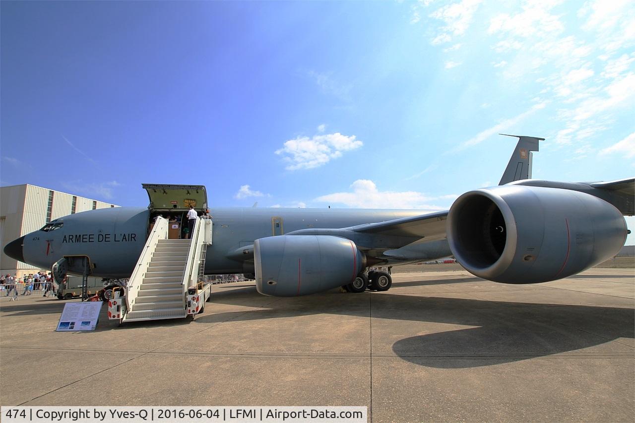 474, 1964 Boeing C-135FR Stratotanker C/N 18683, Boeing C-135FR Stratotanker, Static display, Istres-Le Tubé Air Base 125 (LFMI-QIE) open day 2016