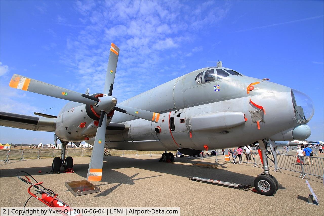 2, Dassault ATL-2 Atlantique 2 C/N 2, Dassault ATL-2 Atlantique 2, Static display, Istres-Le Tubé Air Base 125 (LFMI-QIE) open day 2016