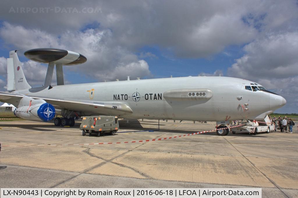LX-N90443, 1981 Boeing E-3A Sentry C/N 22838, Parked
