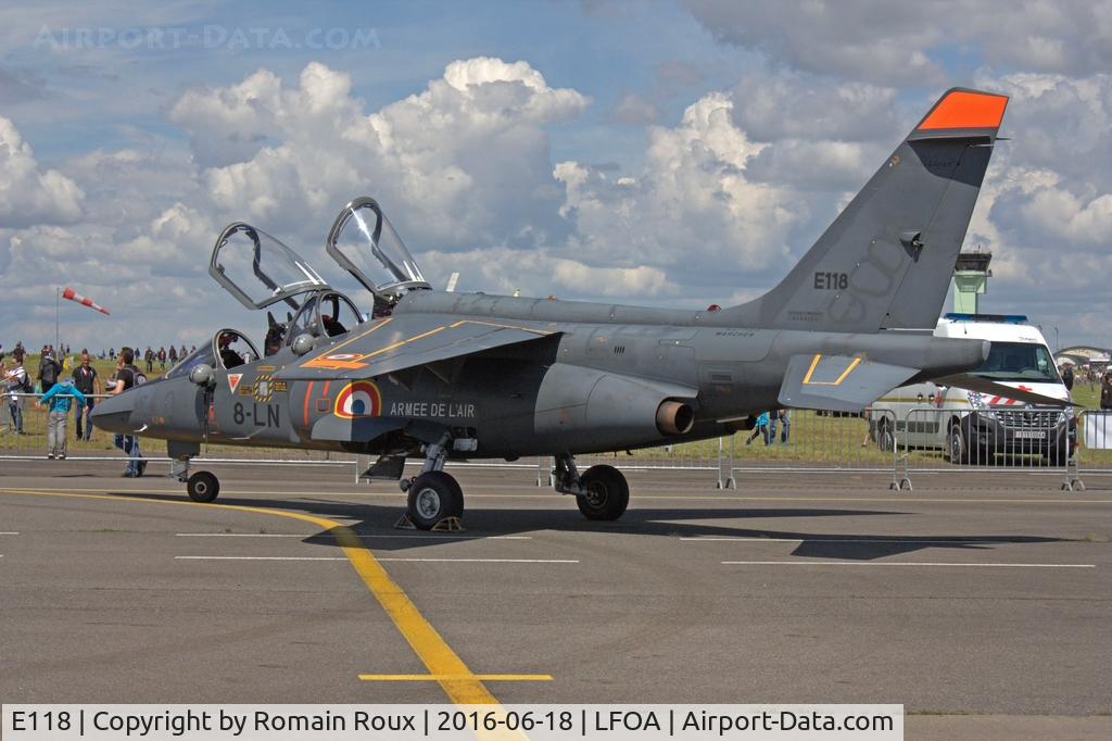 E118, Dassault-Dornier Alpha Jet E C/N E118, Parked