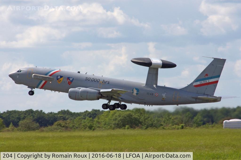 204, 1991 Boeing E-3F Sentry C/N 24510/1009, Take off