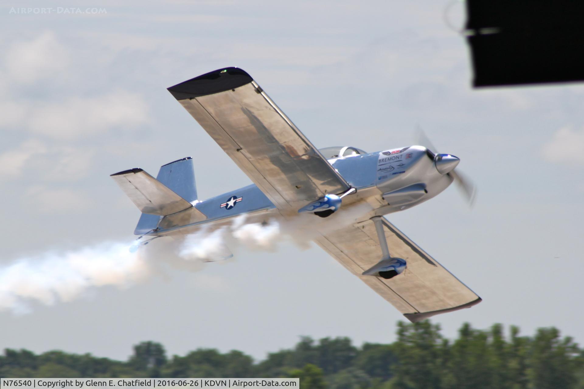 N76540, Vans RV-8 C/N 80733, At the Davenport Air Show