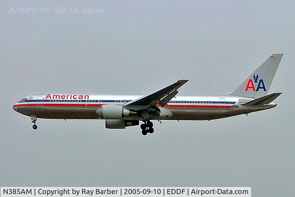 N385AM, 1994 Boeing 767-323 C/N 27059, Boeing 767-323ER [27059] (American Airlines) Frankfurt~D 10/09/2005