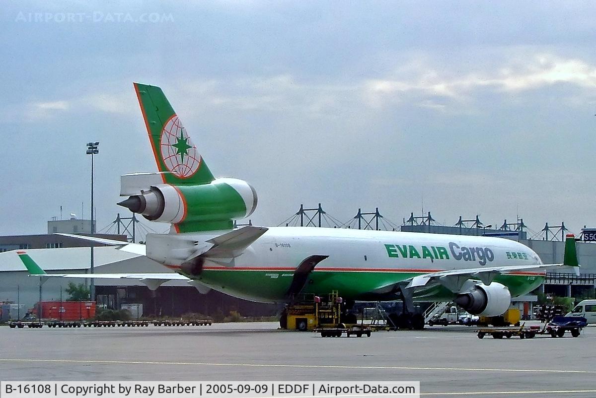 B-16108, 1997 McDonnell Douglas MD-11F C/N 48778, McDonnell Douglas MD-11F [48778] (Eva Air Cargo) Frankfurt~D 09/09/2005