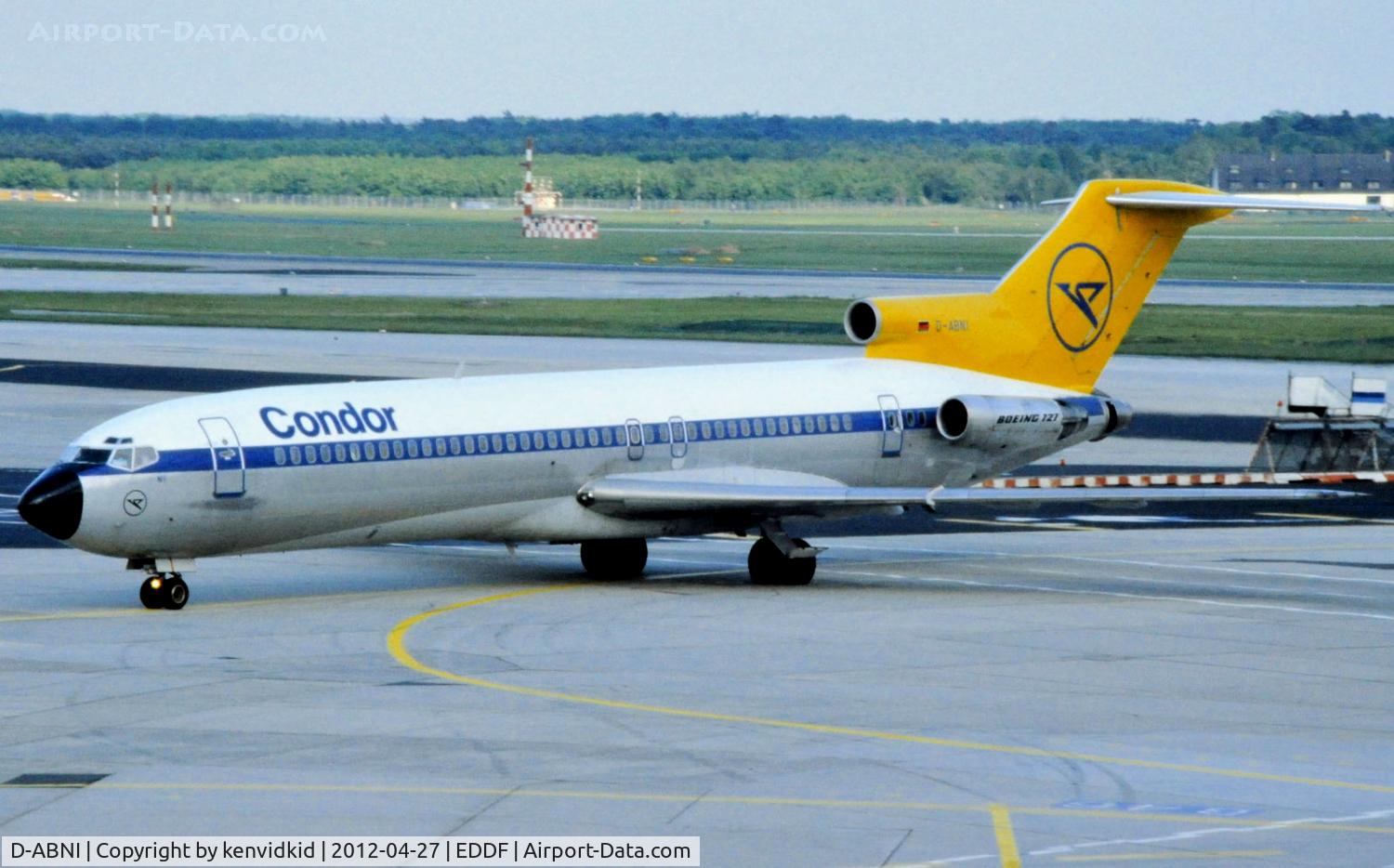 D-ABNI, 1973 Boeing 727-230 C/N 20676, Condor