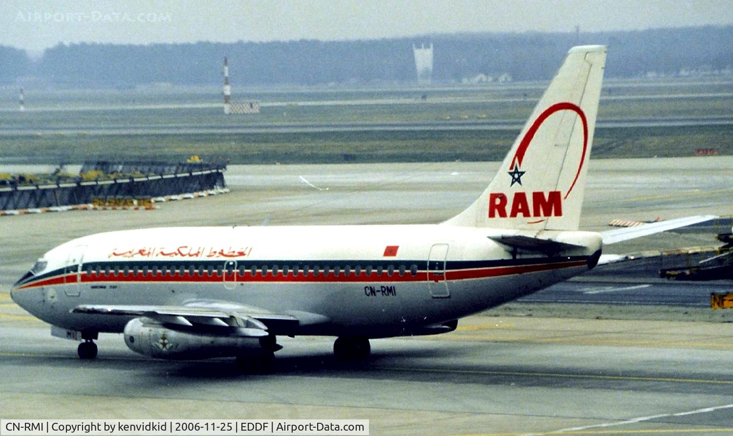 CN-RMI, 1976 Boeing 737-2B6 C/N 21214, Royal Air Maroc
