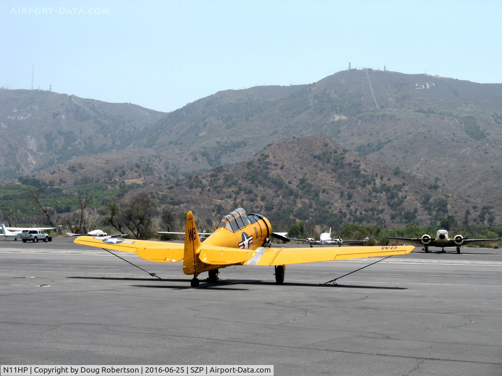 N11HP, 1943 North American SNJ-5 Texan Texan C/N 90735, 1943 North American SNJ-5, P&W R-1340-AN-1 WASP 550 Hp
