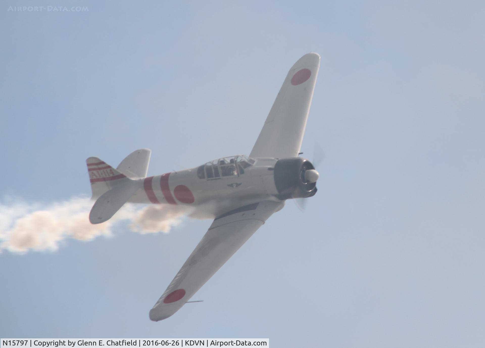 N15797, 1945 Canadian Car & Foundry T-6 Harvard Mk.4 C/N CCF4-199, At Quad Cities Air show