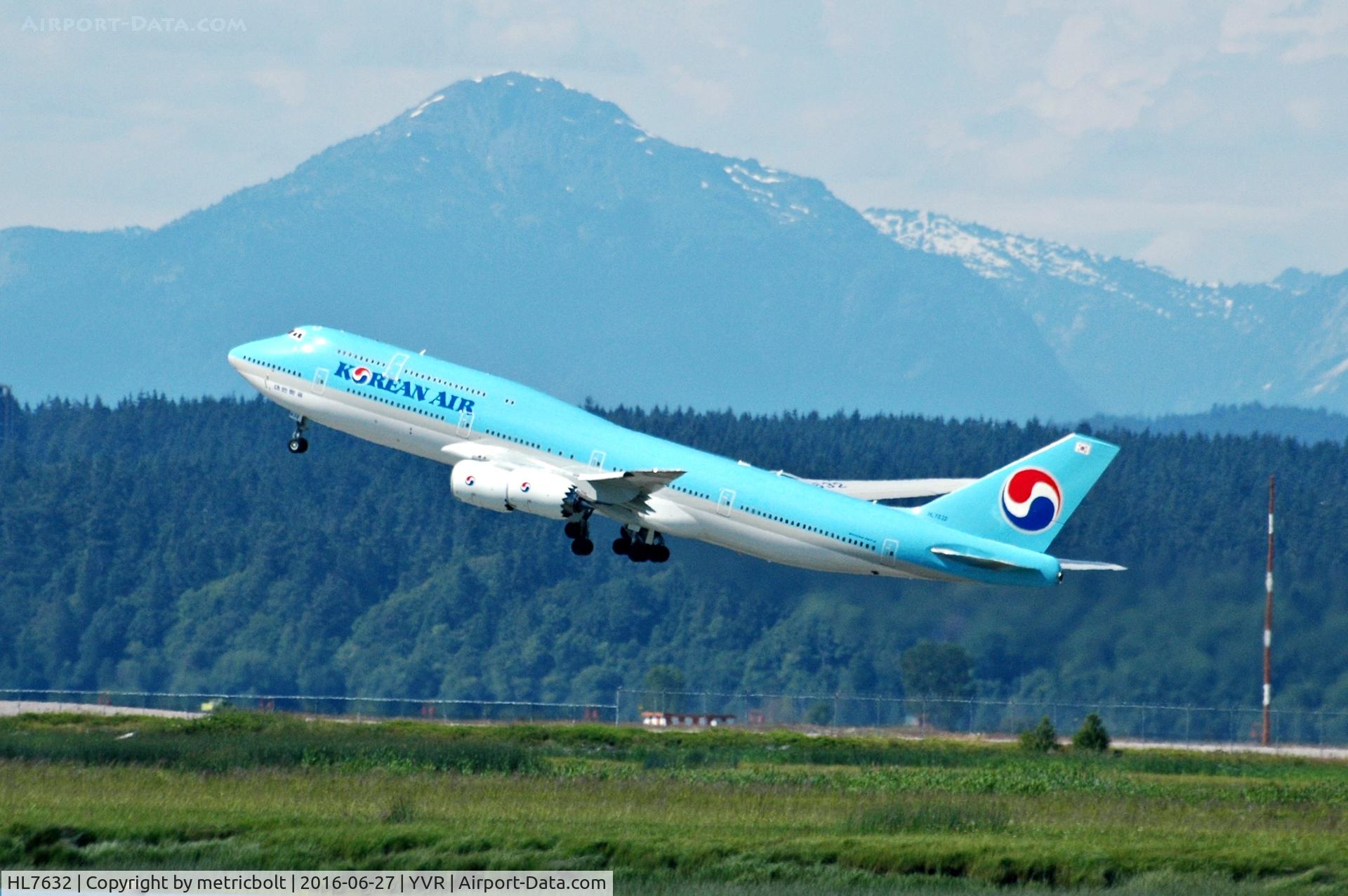 HL7632, 2015 Boeing 747-8B5 C/N 40907, KE72 to Korea