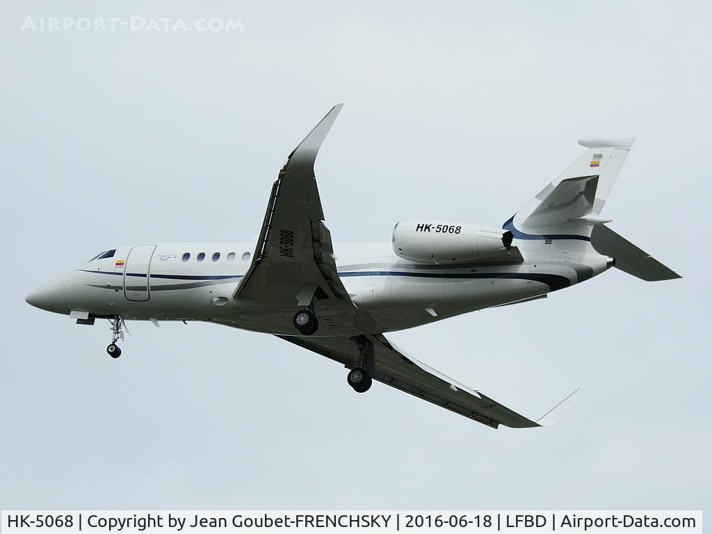 HK-5068, 2014 Dassault Falcon 2000S C/N 720, GO2JETS landing runway 23