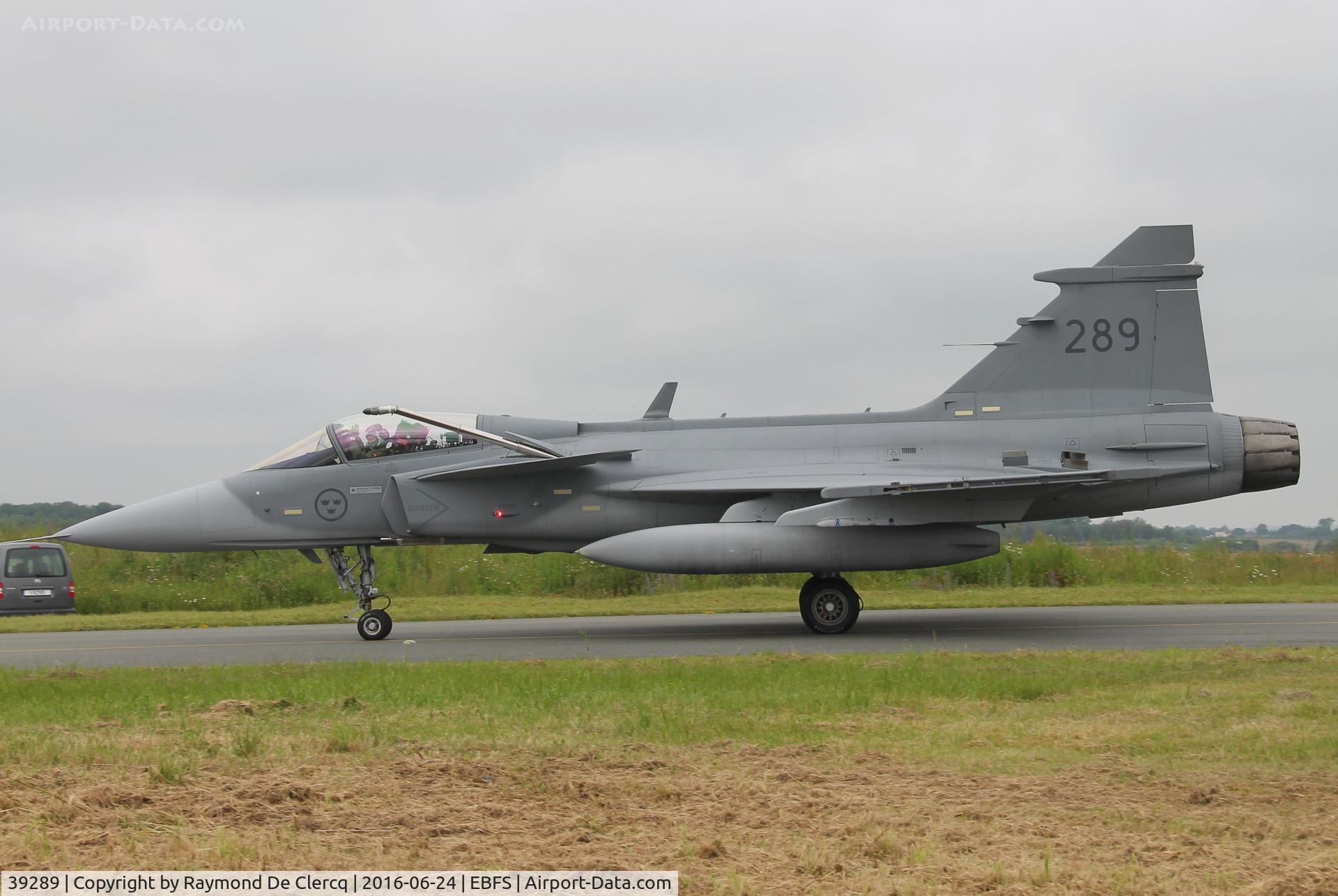 39289, Saab JAS-39C Gripen C/N 39289, BAF days at Florennes.