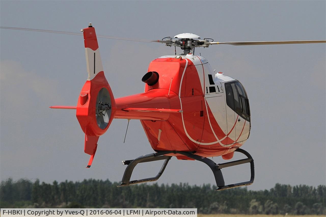 F-HBKI, 2009 Eurocopter EC-120B Colibri NHE C/N 1612, Eurocopter EC-120B Calliopé, On display, Istres-Le Tubé Air Base 125 (LFMI-QIE) open day 2016
