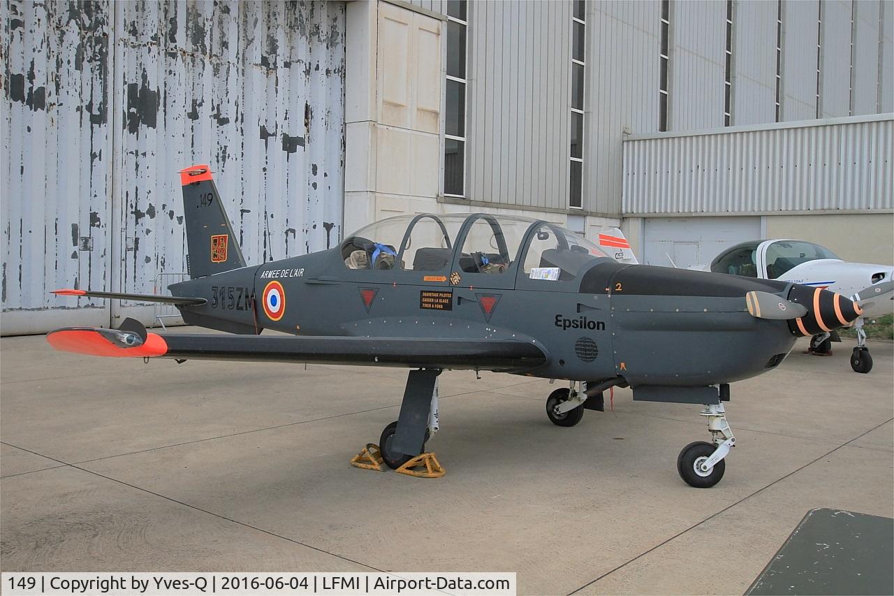 149, Socata TB-30 Epsilon C/N 149, Socata TB-30 Epsilon, Static display, Istres-Le Tubé Air Base 125 (LFMI-QIE) open day 2016