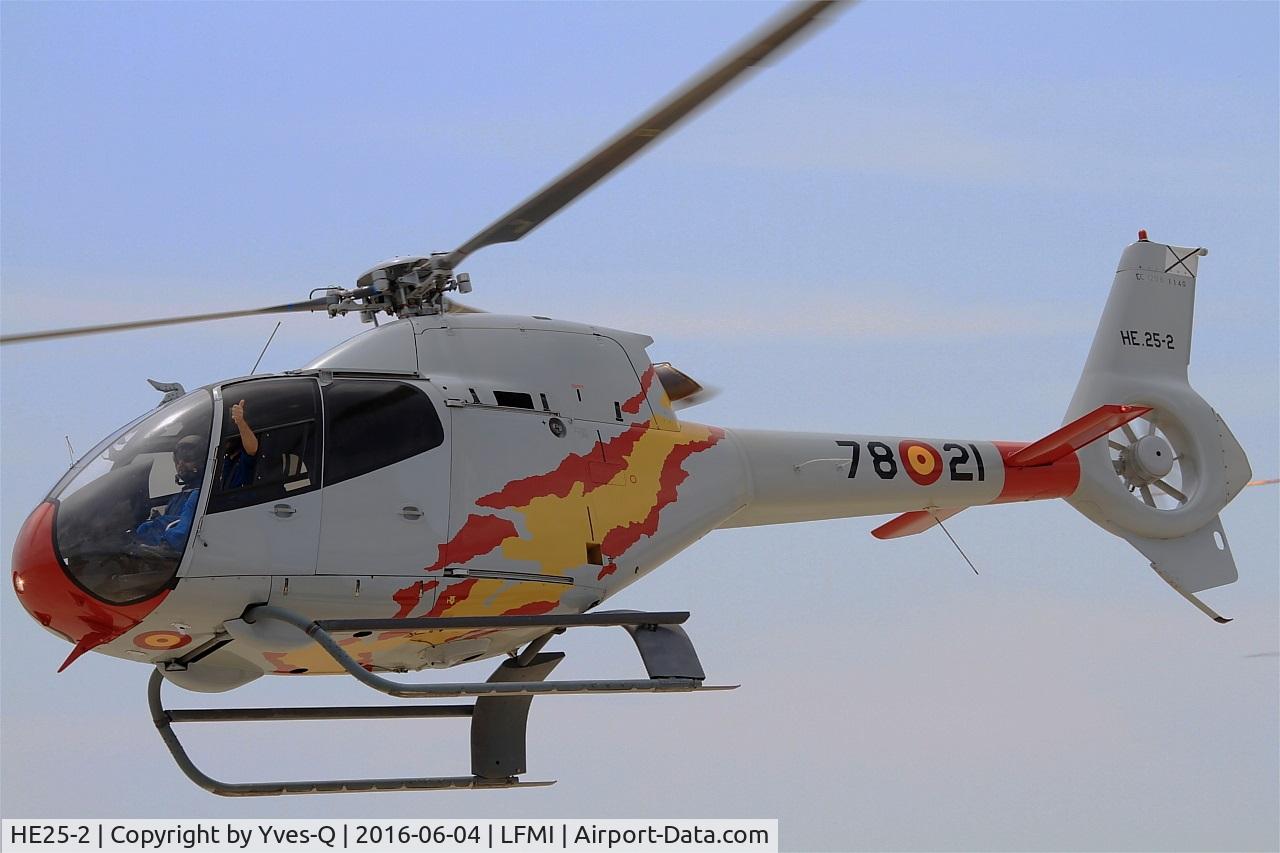 HE25-2, 2000 Eurocopter EC-120B Colibri C/N 1140, Spanish ASPA Team Eurocopter EC-120B Colibri, On display, Istres-Le Tubé Air Base 125 (LFMI-QIE) open day 2016