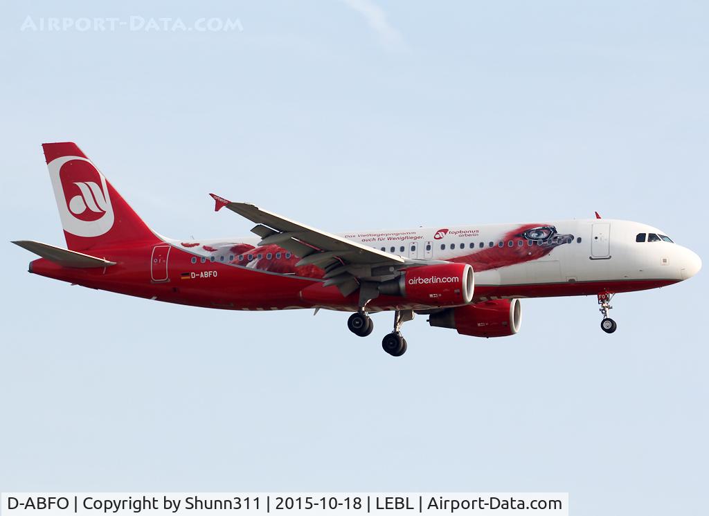 D-ABFO, 2010 Airbus A320-214 C/N 4564, Landing rwy 25R in special bird c/s