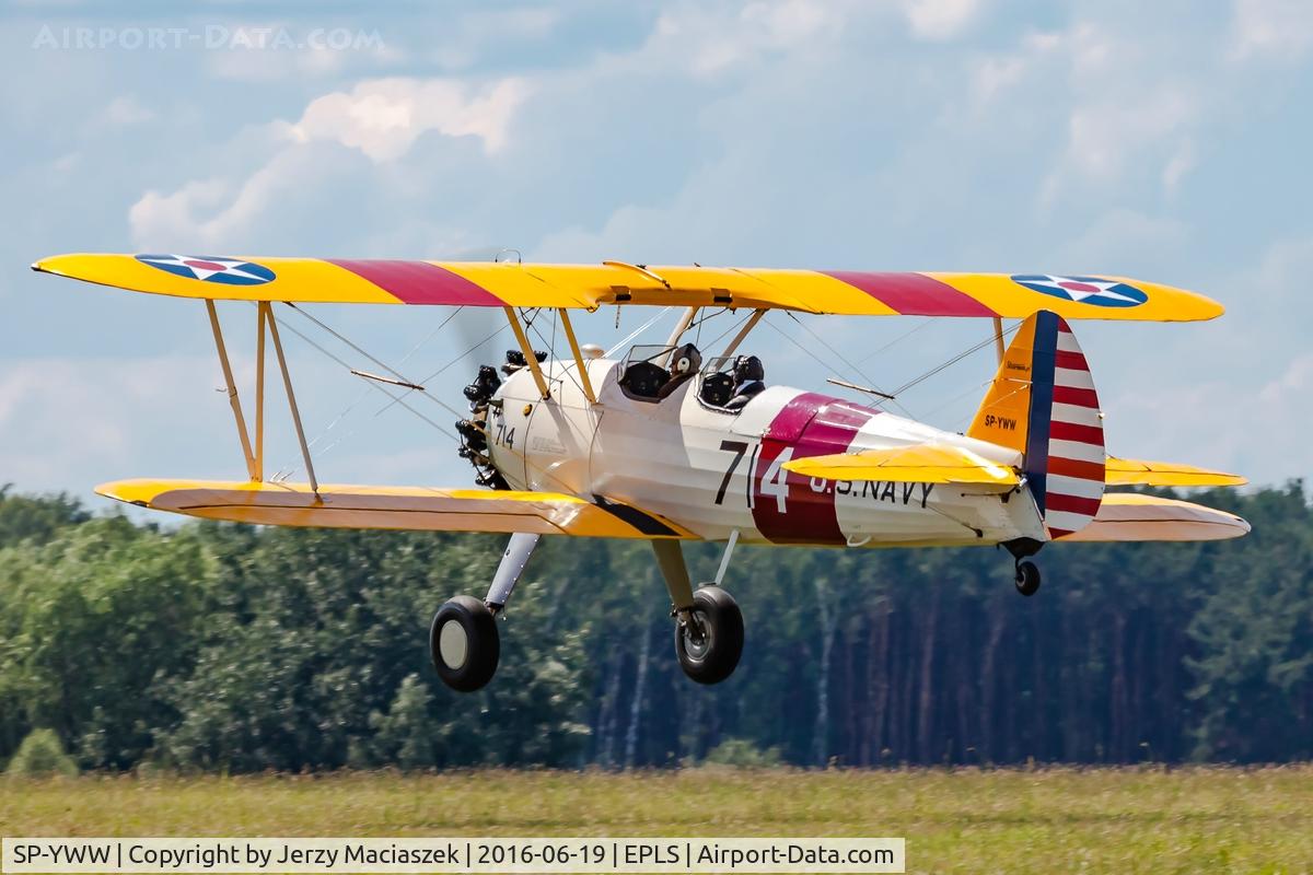 SP-YWW, Boeing N2S-3 Kaydet (B75N1) C/N 75-1204, Boeing Stearman N2S-3 Kaydet (B75N1)